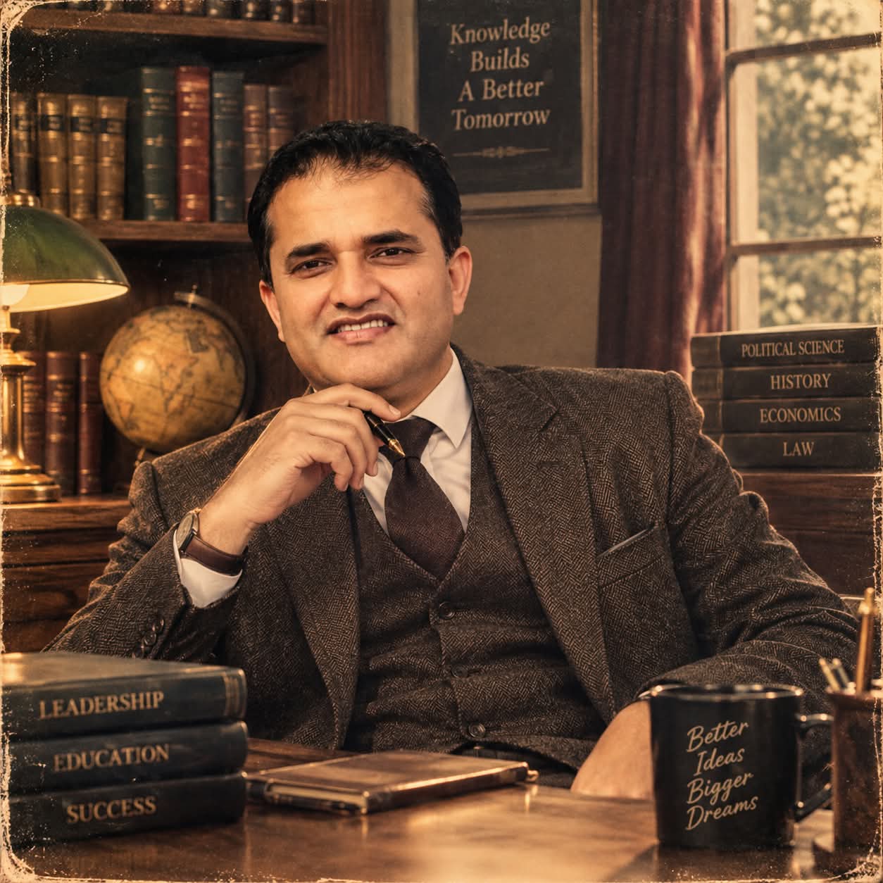 Portrait of Advocate Muhammad Ajmal Solangi — Founder and Senior Partner of Adamsons Law Associates Karachi